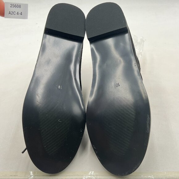 Black Trendy Low Heel Pointy Toe Lace Up Chukka Ankle Boots Fall Winter Shoe - Picture 7 of 8